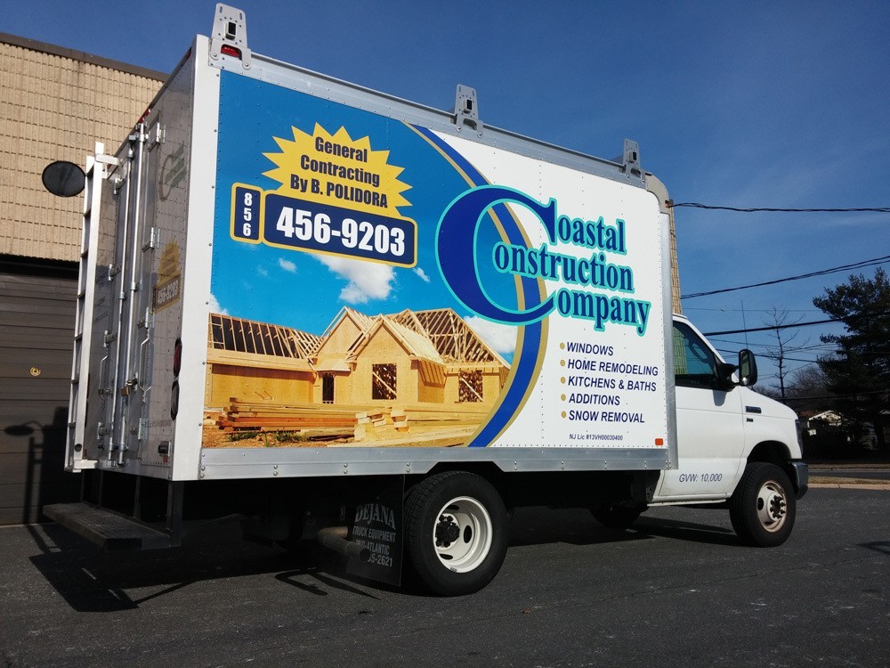 contractor vehicle graphics and lettering in Lawrenceville GA 