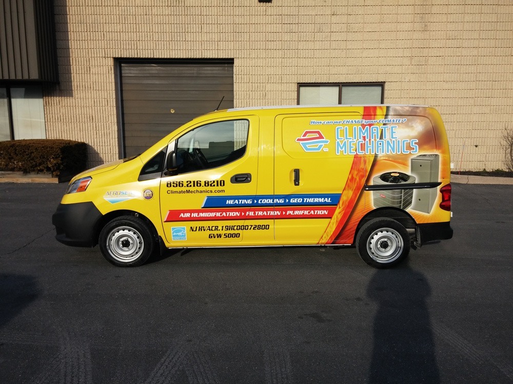 contractor vehicle graphics and lettering in Lawrenceville GA 
